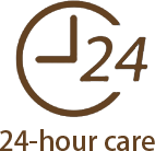 24-hour care